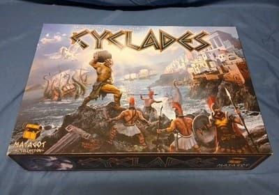 Asmodee Board Game Cyclades Box VG+/NM Unpunched MINT
