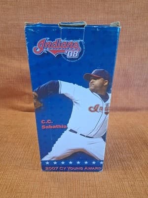 Cleveland Indians Pitcher C.C. Sabathia Bobblehead. 2007 Cy Young