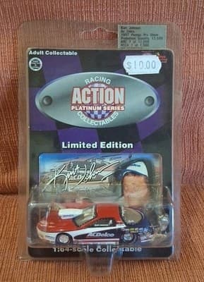 Kurt Johnson AC Delco 1997 Pontiac Pro Stock Action Platinum 1:64 Scale Die Cast