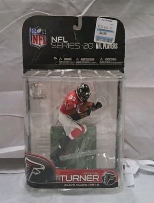 2009 McFarlane Toys NFL Series 20 - #33 Michael Turner Atlanta Falcons 6” Figure