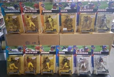 McFarlane Big League Series 1 - *WITH MATCHING VARIANT SET COMPLETE* 12 Figures!