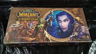 World of Warcraft - The Board Game 2005 SEALED CONTENTS UNPUNCHED PARTS