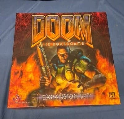 RARE DOOM: The Board Game - Expansion Set - 1st Ed. FFG OOP Excellent Condition!