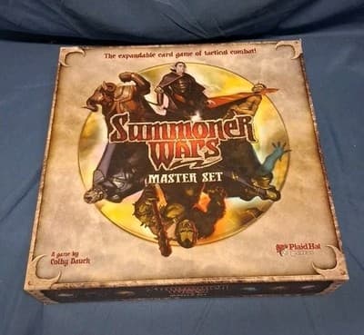 Summoner Wars Master Set Board Game Colby Dauch Plaid Hat Games Excellent