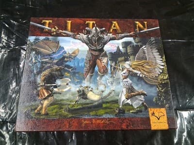 Titan Boardgame (Valley Games, Inc) Hardly Used, Exc , Rare #2