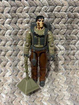 BULLHORN Intervention Specialist G.I. JOE 1990 Hasbro vintage figure
