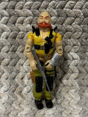 1987 Hasbro GI Joe Taurus : Sgt Slaughter’s Renegade Action Figure - ARAH