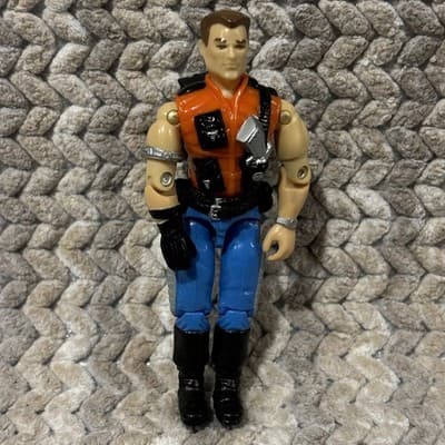 Vintage GI JOE 1987 - Mercer v1 - With Backpack ARAH!!!
