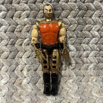 VINTAGE GI JOE OVERLORD COBRA DICTATOR DRIVER FIGURE W/ CLAW 1990 HASBRO