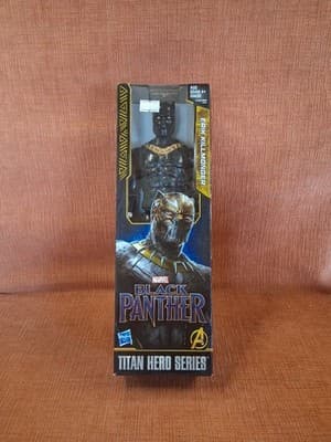 Hasbro Marvel Titan Hero Series Black Panther Erik Killmonger Action Figure 12"