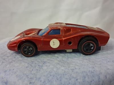 1969 Hot Wheels Sizzlers " Ford Mark IV " RED Vintage Mexico UnTested
