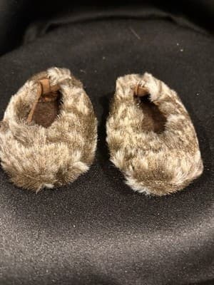 Doll Clothes 18" Shoes Fits American Girl Dolls Fuzzy Fur Booties