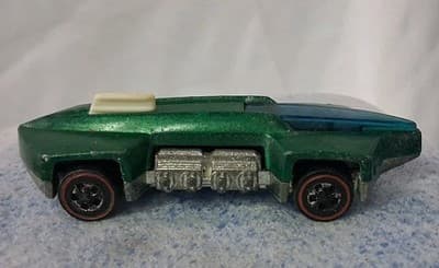 Mattel Hot Wheels Redline 1970 Aqua What 4 Hong Kong Nice