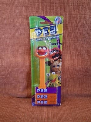 PEZ Dispenser ~ ANIMAL From The Muppets~ New In Package w/Candy