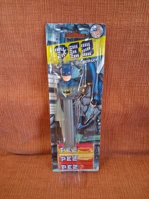Batman Pez Candy Dispenser - New Old Stock NOS - DC Comics Cartoon -Vintage RARE
