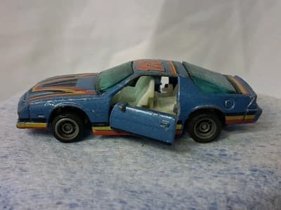 Kidco 1982 Lock-Ups Camaro Z28 Metallic Blue no key