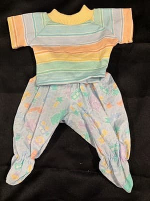 Cute Outfit For 18" American Girl Dolls 2 Piece Multicolor