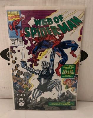 WEB OF SPIDER-MAN #79 MARVEL COMICS *1991* 9.4