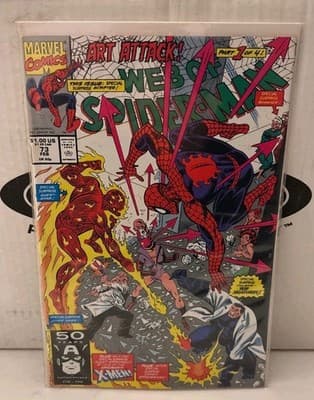 Web of Spider-Man #73 1991 Marvel Comics Comic Book