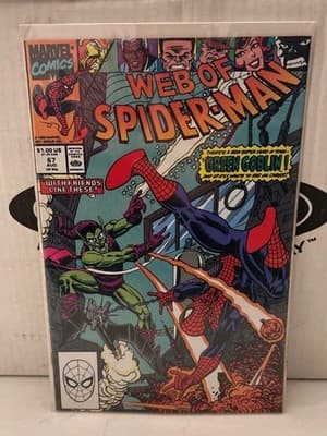 WEB OF SPIDER-MAN #67 AUGUST 1990 NM NEAR MINT 9.4 GREEN GOBLIN MARVEL COMICS