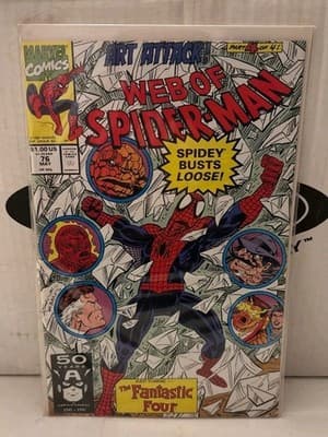 Web of Spider-Man #76 1991 Marvel Comics 9.0