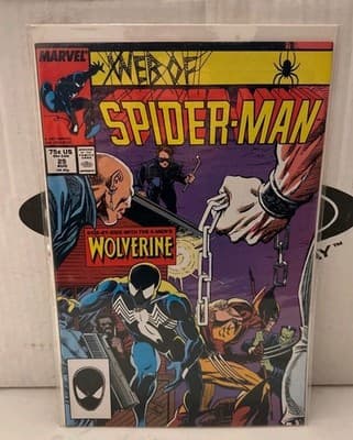 Marvel Comics Web of Spider-Man Wolverine Crossover #29 Comic Book