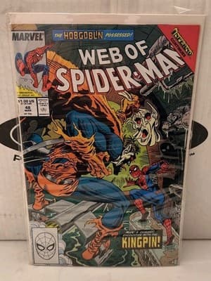 Web of Spider-Man #48 (Marvel 1989) 1st Demogoblin VF/NM