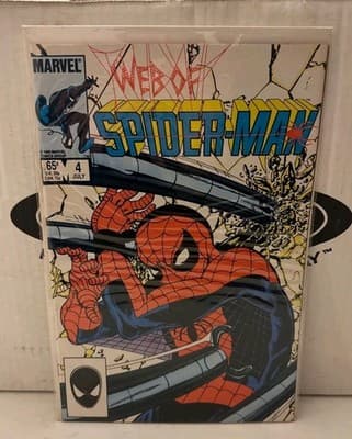 Web Of Spider-Man #4 Marvel Comic Book, Very Good