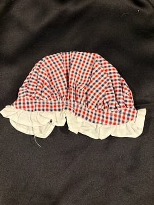 Accessory for 18 inch Dolls - Accessories Clothes Ect Lovely Checkered Farm Hat