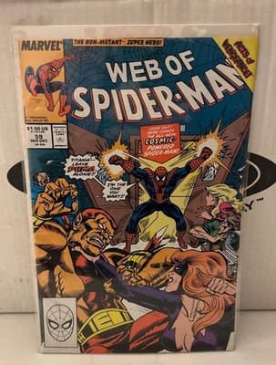Web of Spider-Man #59 (Marvel Comics Mid December 1989)