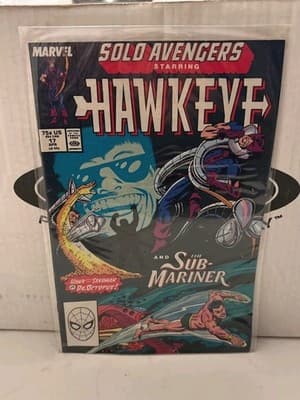 Solo Avengers: Starring HAWKEYE & THE SUB-MARINER #17 - 1988