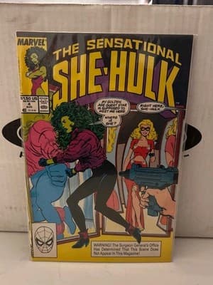 1989 Marvel Comics Sensational She-Hulk #4 Comic Book