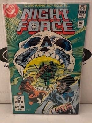 NIGHT FORCE # 6 VF DC COMICS 1983