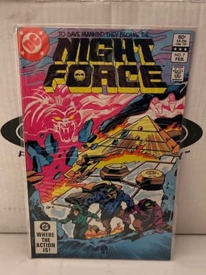 Night Force Issue Issue #7 (1983) Dc comics