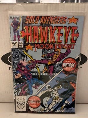 Solo Avengers Starring Hawkeye And Moon Knight #3 Main Cover Marvel