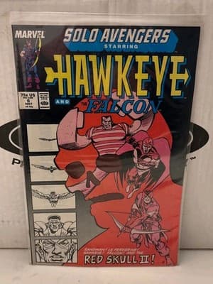 SOLO AVENGERS #6 8.0 1ST APP MARVEL COMIC BOOK CM43-201
