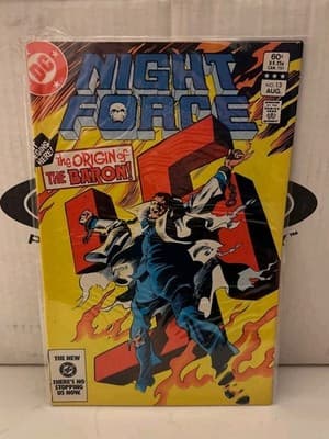 THE NIGHT FORCE Comic - Vol 1 - No 13 - Date 08/1983 - DC Comic