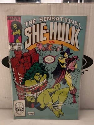 1989 Marvel Comics Sensational She-Hulk #9 Comic Book