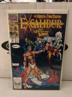 Excalibur #19 1990 Marvel Comics Al Milgrom Comic Book Rick Leonardi Cover