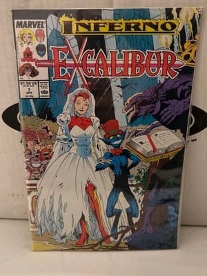 Excalibur #7 Vol. 1 1989 Marvel Comics 8.0 Comic Book W185-233
