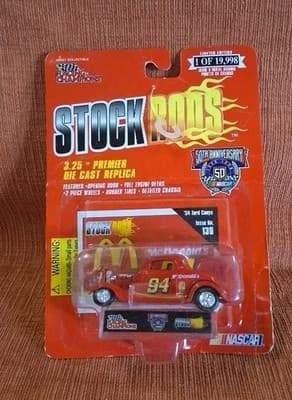 Stock Rods McDonald's 94 50th Anniversary Diecast