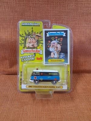 2021 Greenlight Garbage Pail Kids 1965 VOLKSWAGEN PANEL VAN 1/64 Diecast