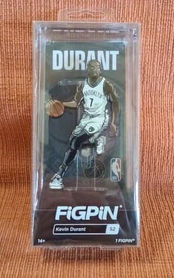 FigPin Fig Pin #S2 Kevin Durant Brookyln Nets NEW SEALED