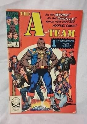 THE A-TEAM #1 (1984) Marvel Comics | Series Premiere | Fair- | 1ST APPEARANCE!