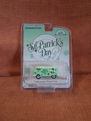 Greenlight Hobby Exclusive Volkswagen Panel Van ST. Patrick’s Day 2021