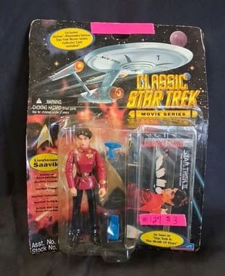1995 Classic Star Trek Movie Series Lieutenant Saavik Star Trek II Playmates Toy