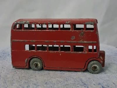 Lesney #5 London Bus Double Decker Die Cast Car