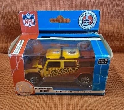 Vintage Fleer Collectables Washington Redskins Hummer Commanders NFL Football