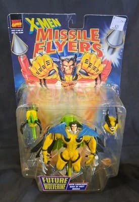1997 Toy Biz X-Men Missile Flyers Future Wolverine New In Packaging Dmg Box
