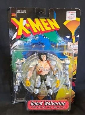 X-Men Robot Wolverine with Robotic Arm 1998 Toy Biz New Sealed